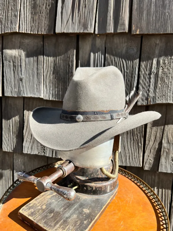 100x Beaver Custom Hat By Spur Hat Co. - Size 7 1/4 sold by Cave and Post