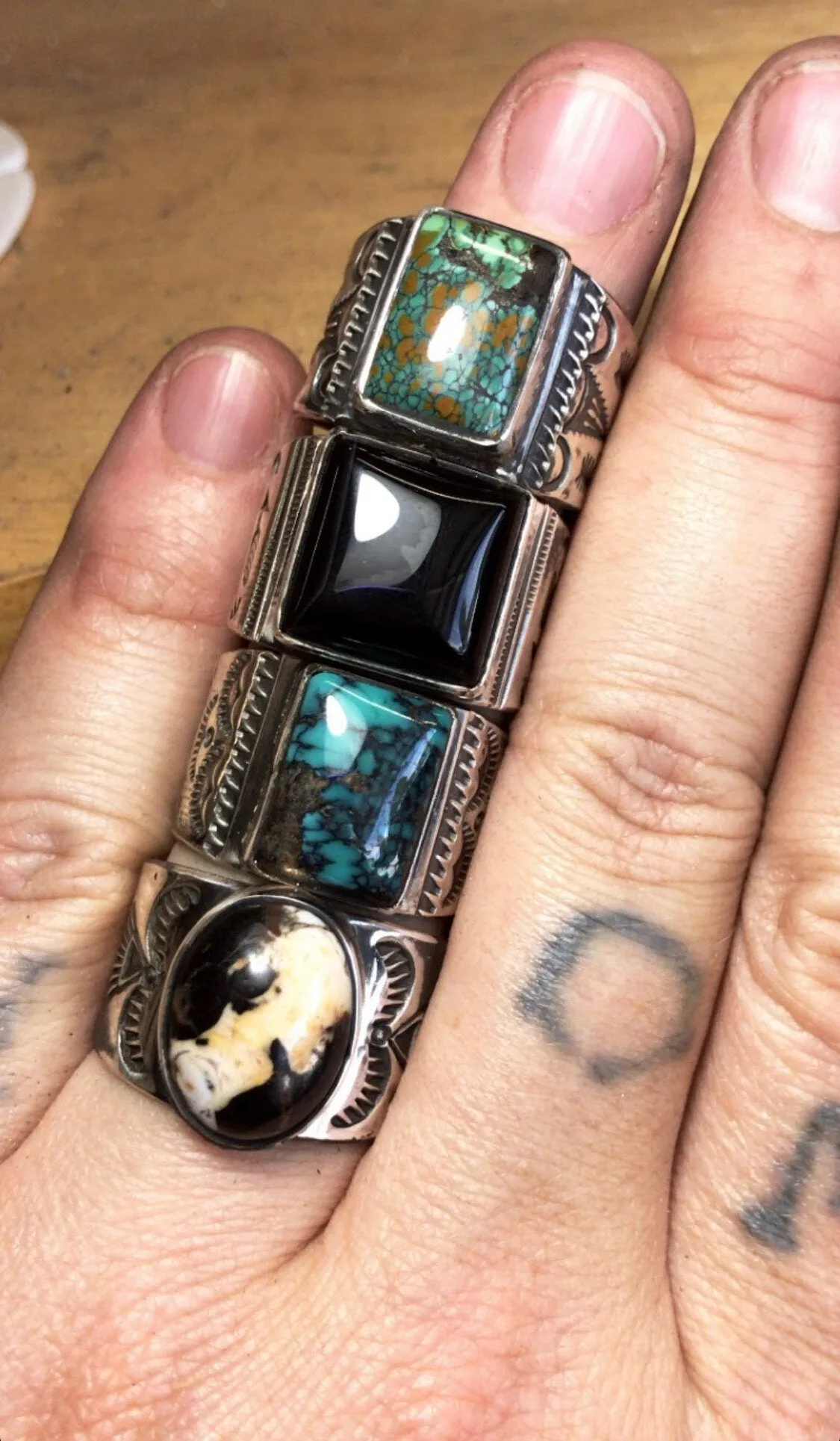 Signature Single Stone Ring sold by Cave and Post product image thumbnail 2