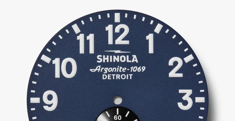 The Runwell 47mm - Midnight Blue Velvet sold by Cave and Post product image thumbnail 5