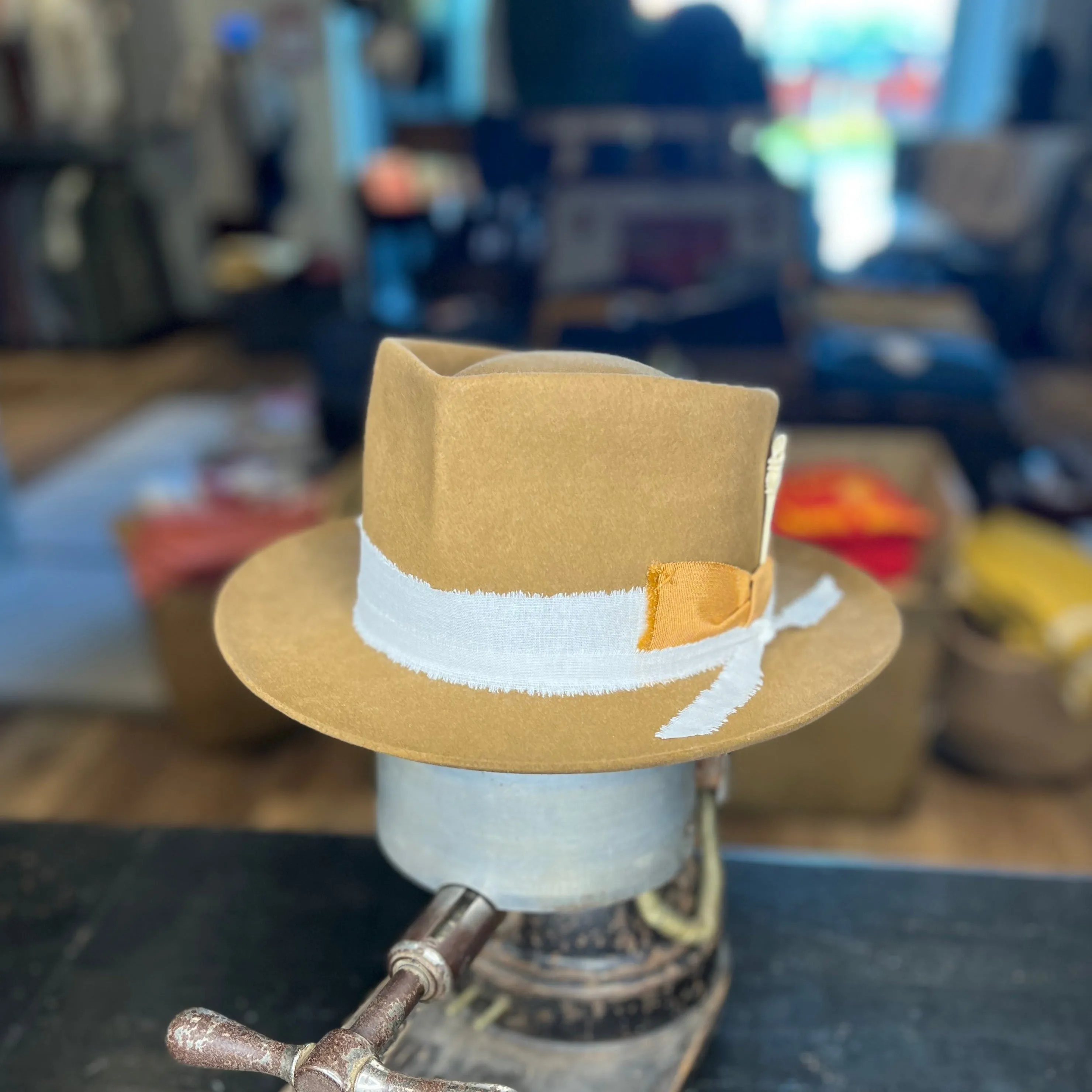 One of Kind Custom Hat From Lost River Hat Co. sold by Cave and Post