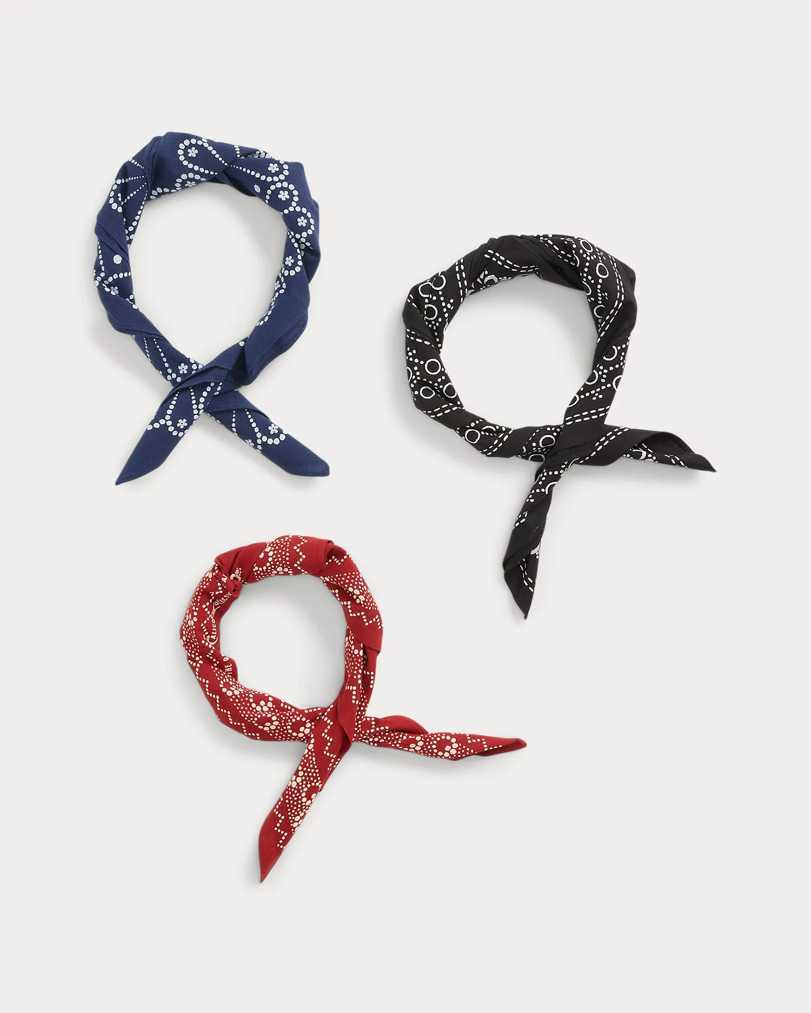 RRL Cotton Bandanna 3-Pack sold by Cave and Post product image thumbnail 3