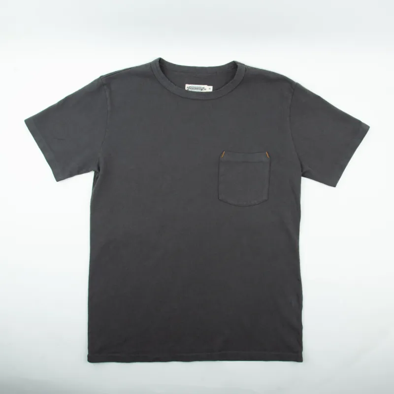13 OUNCE POCKET T-SHIRT - MIDNIGHT sold by Cave and Post