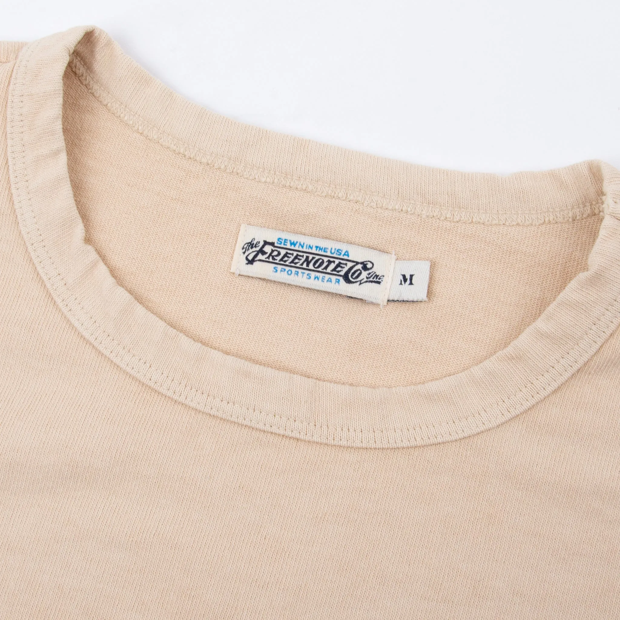 13 OUNCE POCKET T-SHIRT - CREAM sold by Cave and Post product image thumbnail 3
