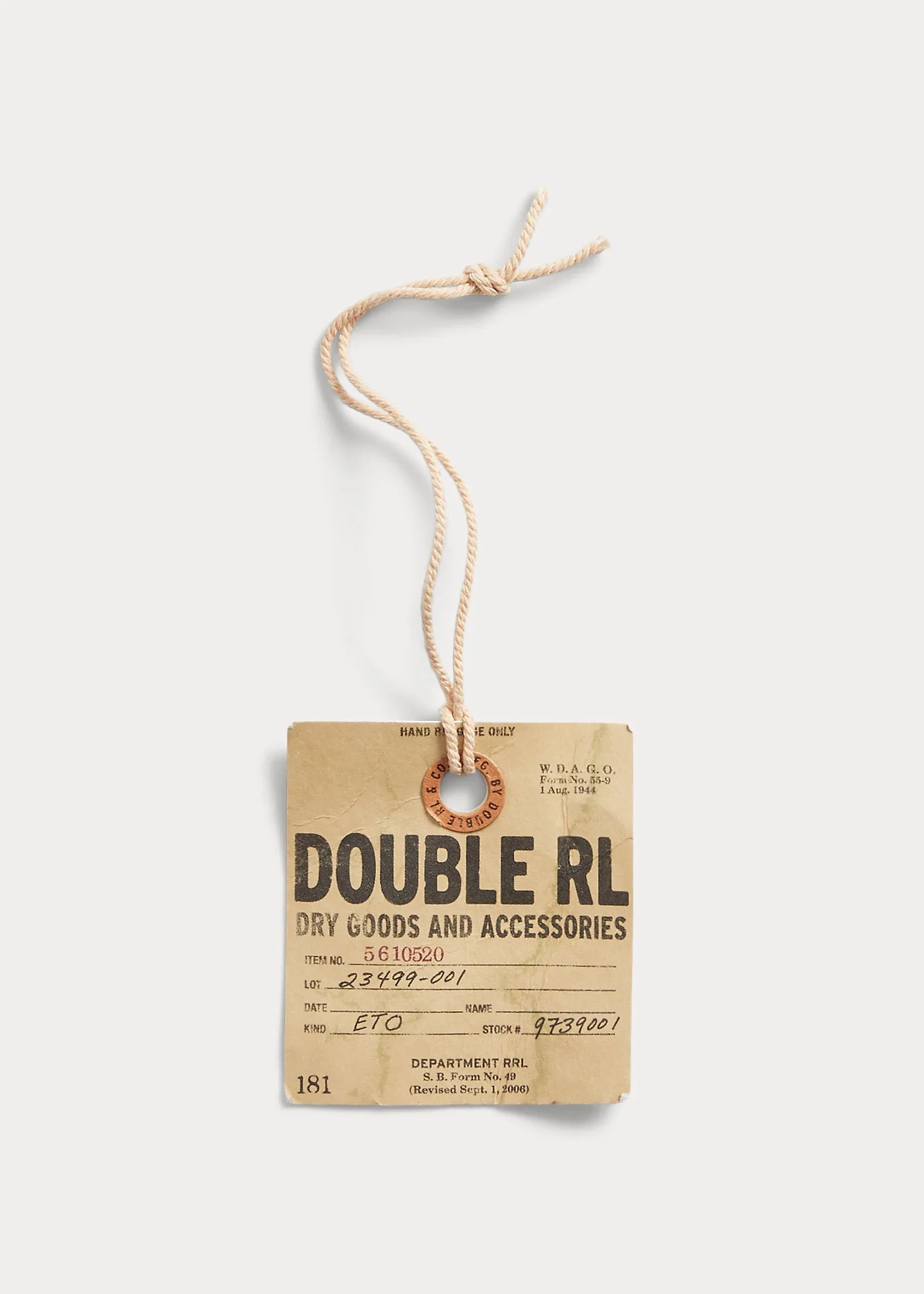 RRL Leather Belt sold by Cave and Post product image thumbnail 5