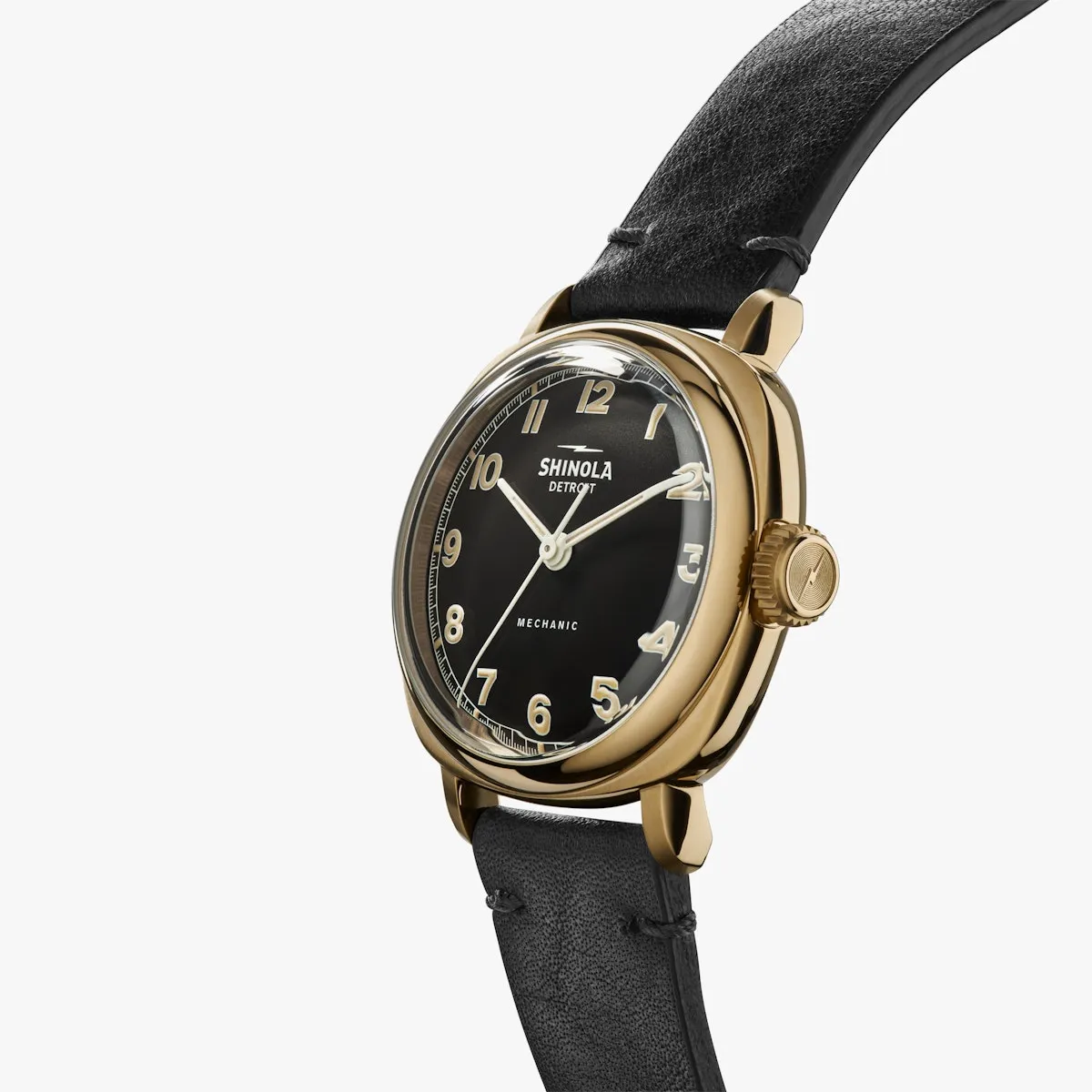 THE MECHANIC 39MM - Black and Gold sold by Cave and Post product image thumbnail 3