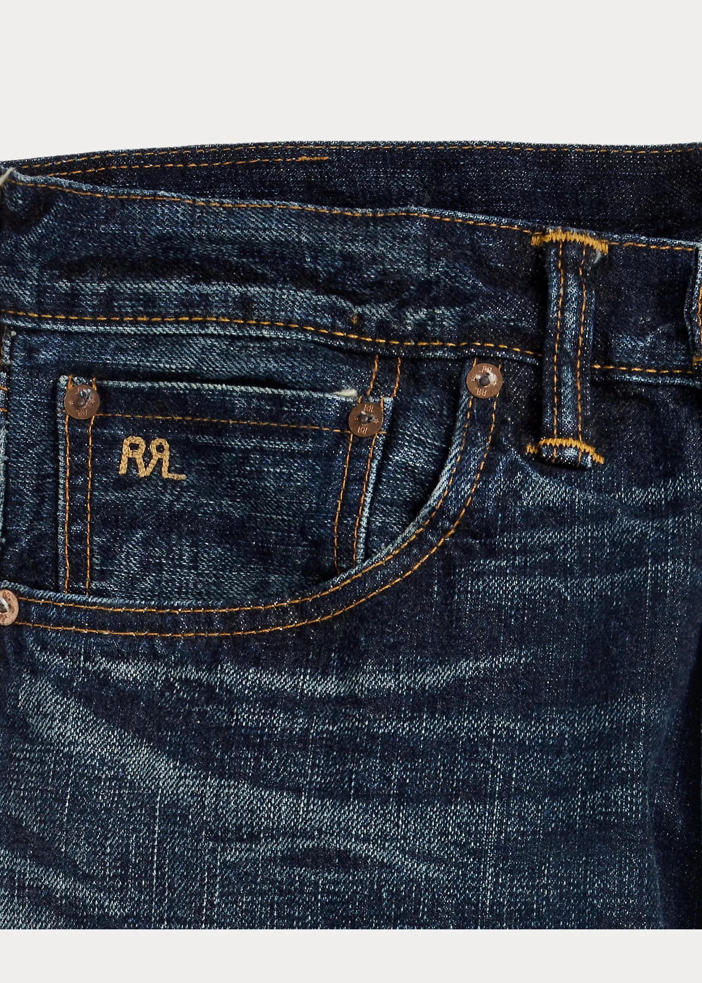 RRL High Slim Bayview Selvedge Jean sold by Cave and Post product image thumbnail 4
