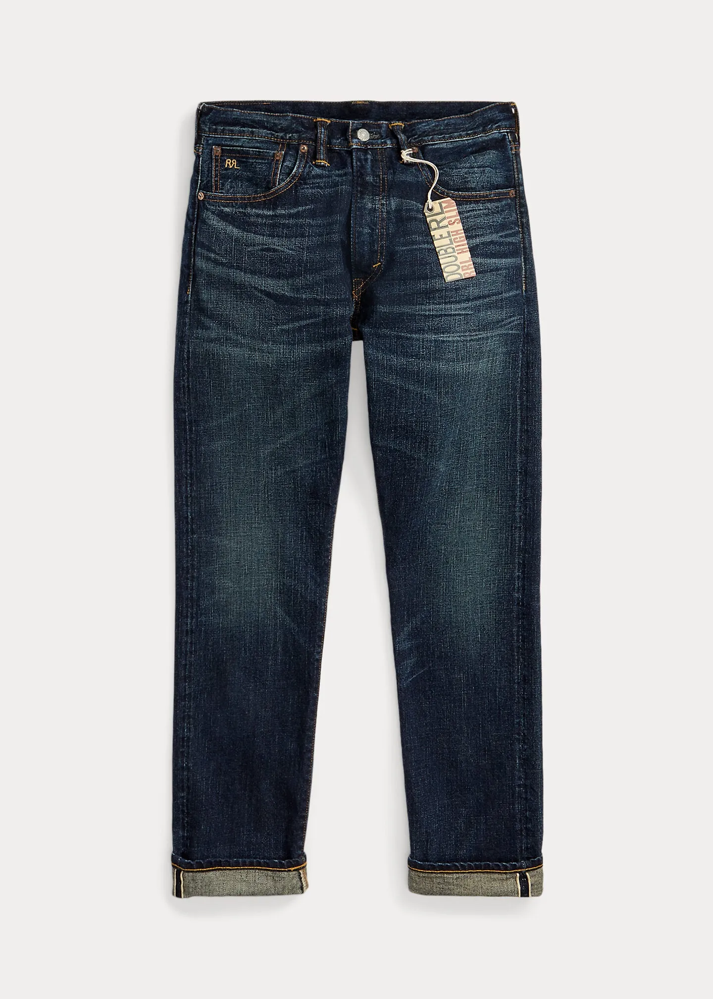 RRL High Slim Bayview Selvedge Jean sold by Cave and Post