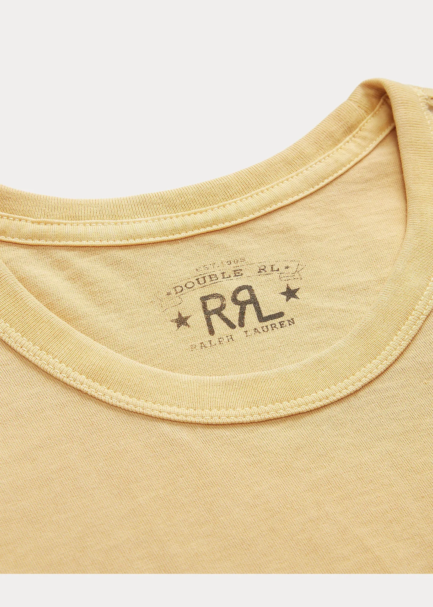 RRL Ranch Logo T-Shirt - Yellow sold by Cave and Post product image thumbnail 3