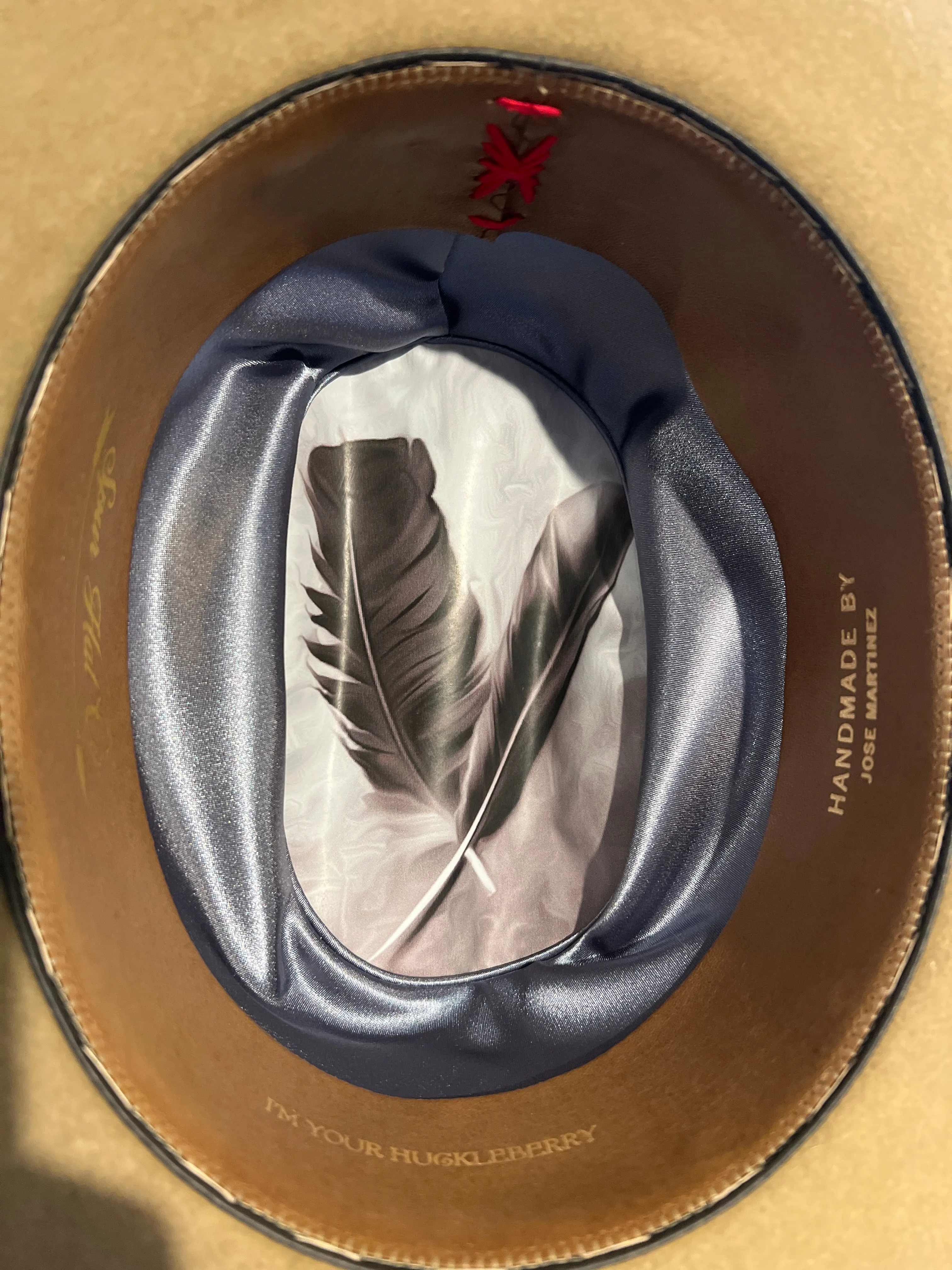 Open Road Custom Hat By Spur Hat Co. - Size 7 sold by Cave and Post product image thumbnail 2