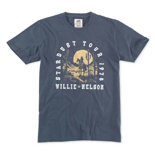 Brass Tacks Willie Nelson Concert Tee sold by Cave and Post