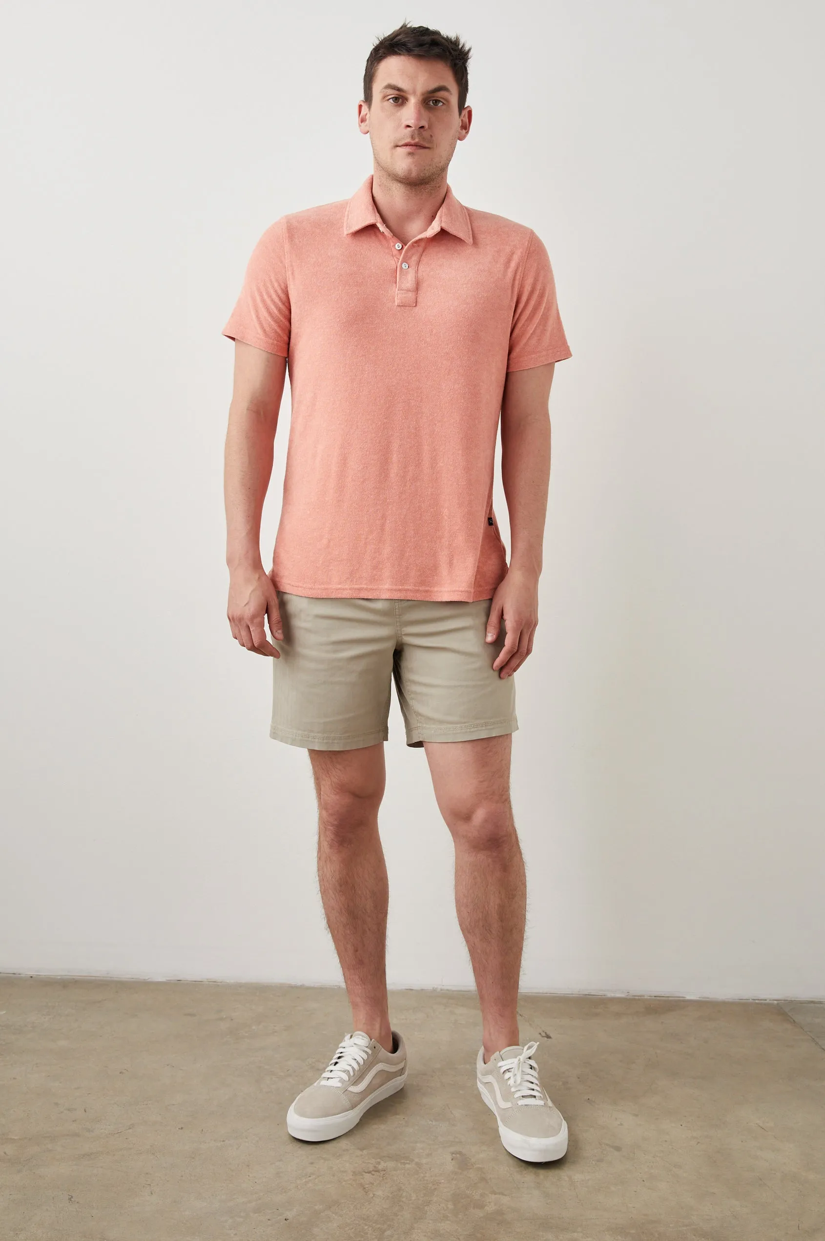 Rhen Polo Shirt - Dragon Fruit sold by Cave and Post product image thumbnail 3