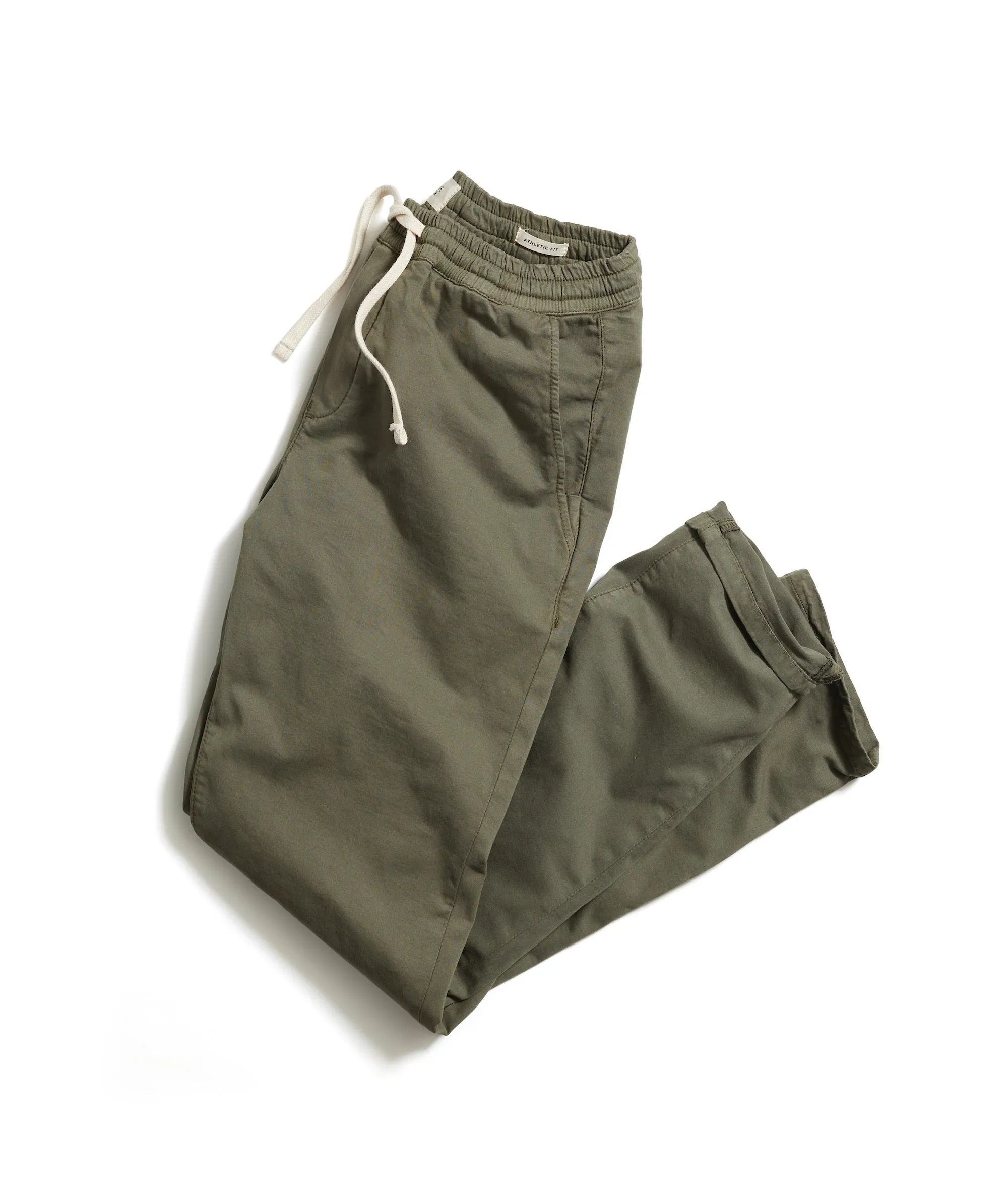 Saturday Pant Slim Fit in Olive sold by Cave and Post