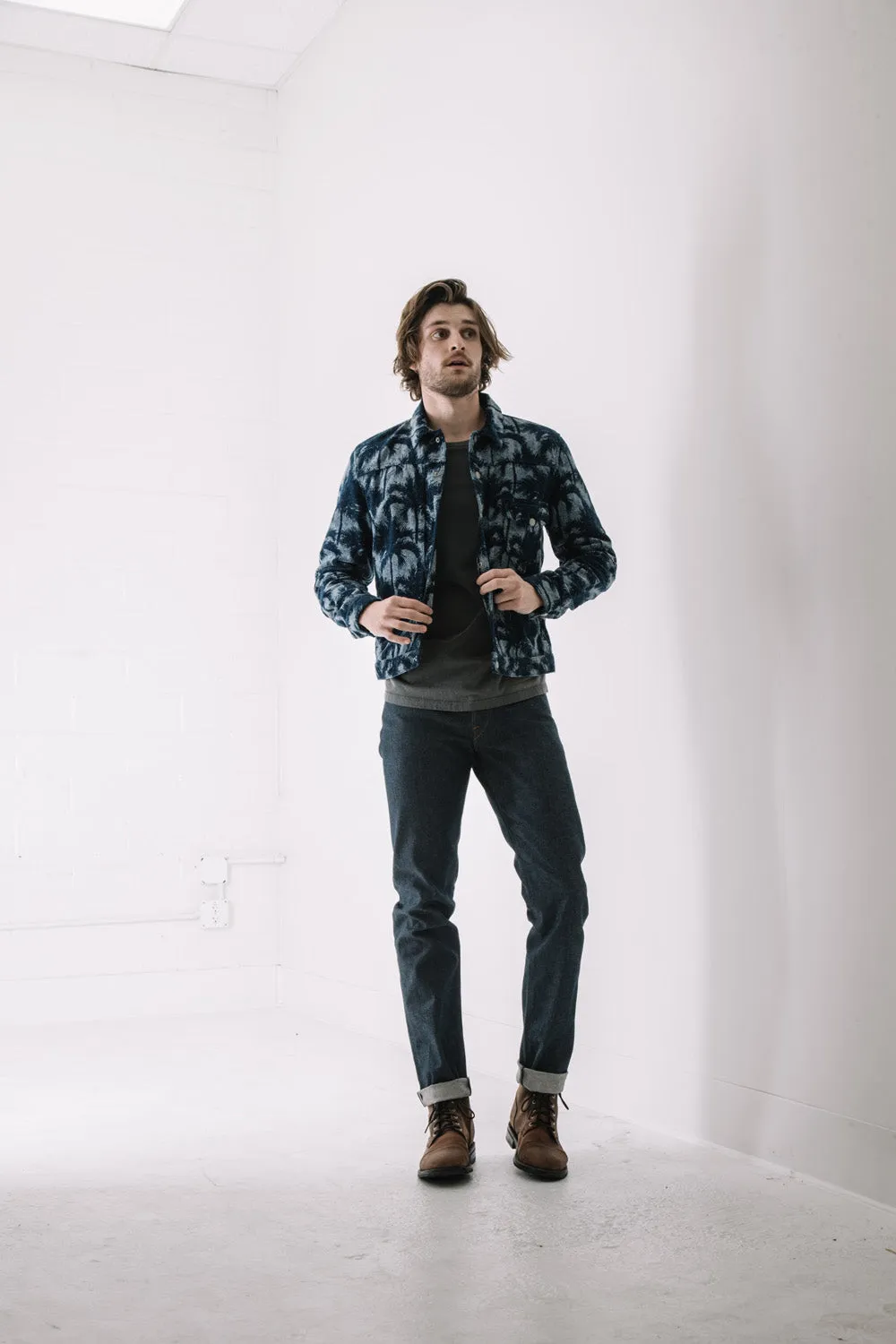 The Pen Slim Natural Slub Indigo - Raw 12.5oz Selvedge sold by Cave and Post product image thumbnail 5