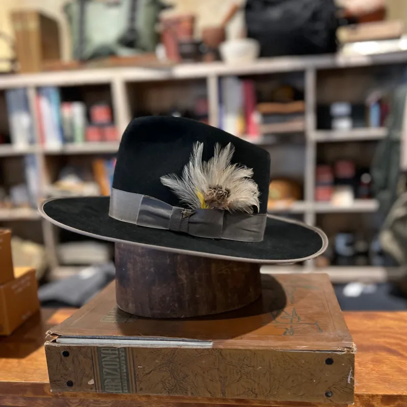 Tom Mix Inc. Larry Mahan Vintage Cowboy Hat sold by Cave and Post
