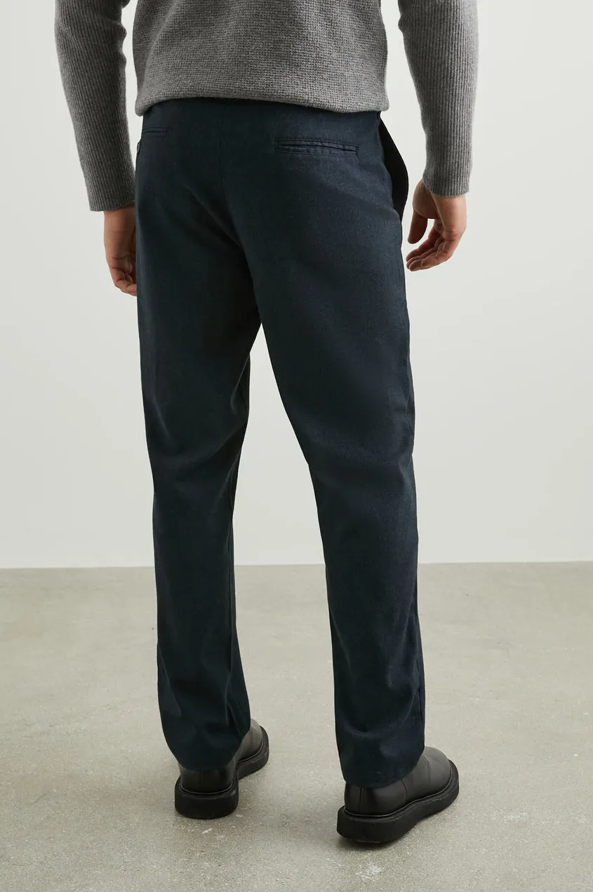 Marcellus Pant - Dark Navy Melange sold by Cave and Post product image thumbnail 5