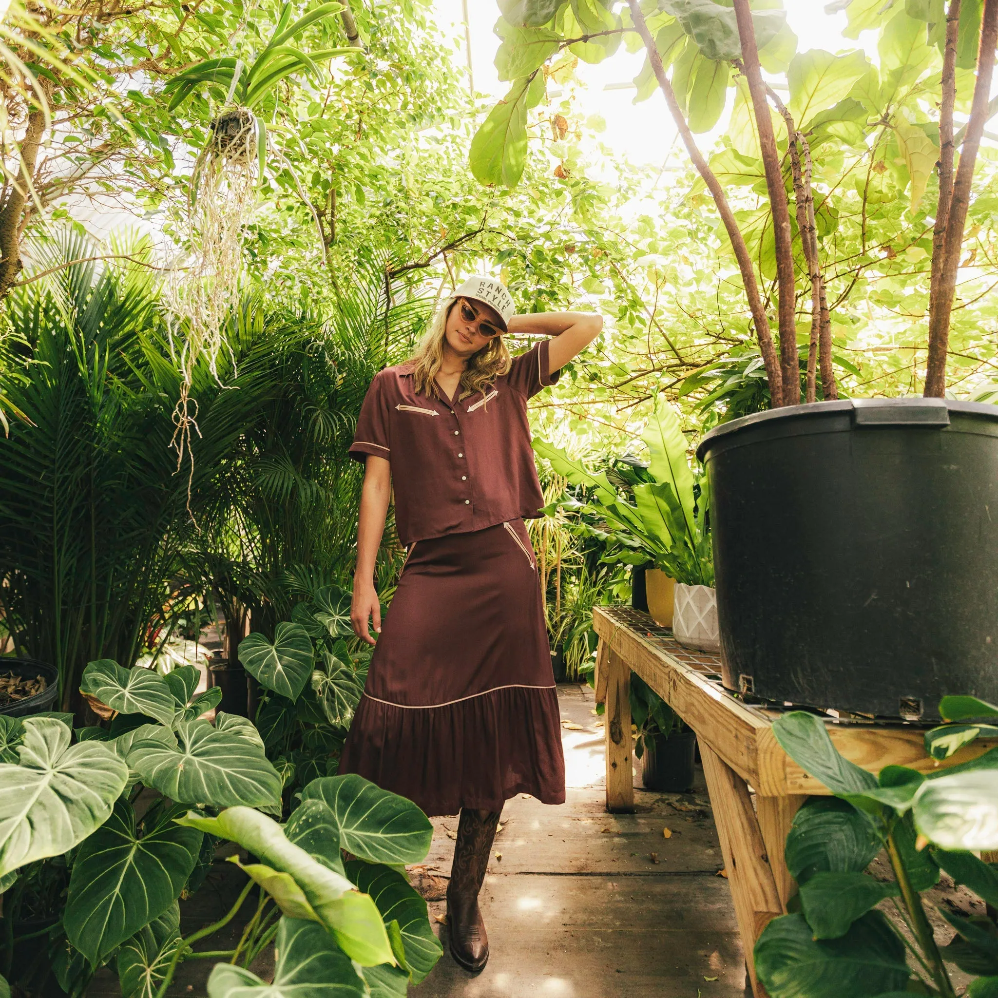 CHEYENNE WESTERN BLOUSE sold by Cave and Post product image thumbnail 3