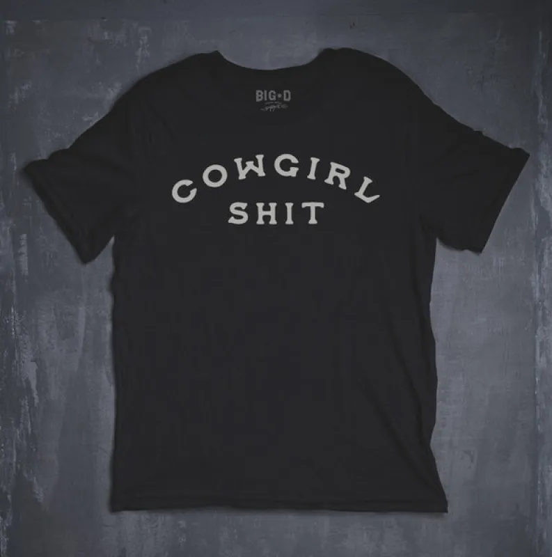 Washed Cowgirl S#*t Tee sold by Cave and Post