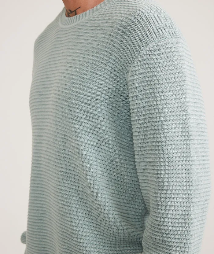 Garment Dye Crew Sweater in Slate sold by Cave and Post product image thumbnail 4