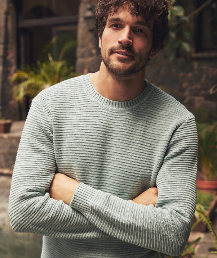 Garment Dye Crew Sweater in Slate sold by Cave and Post product image thumbnail 2