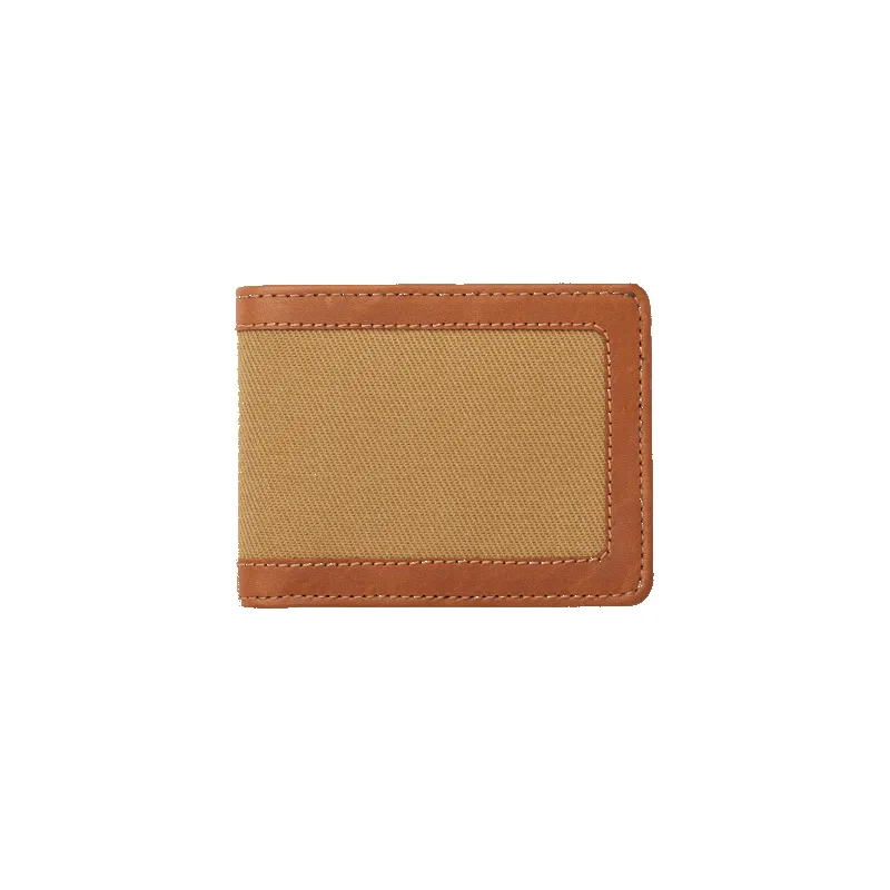 RUGGED TWILL OUTFITTER WALLET - TAN sold by Cave and Post