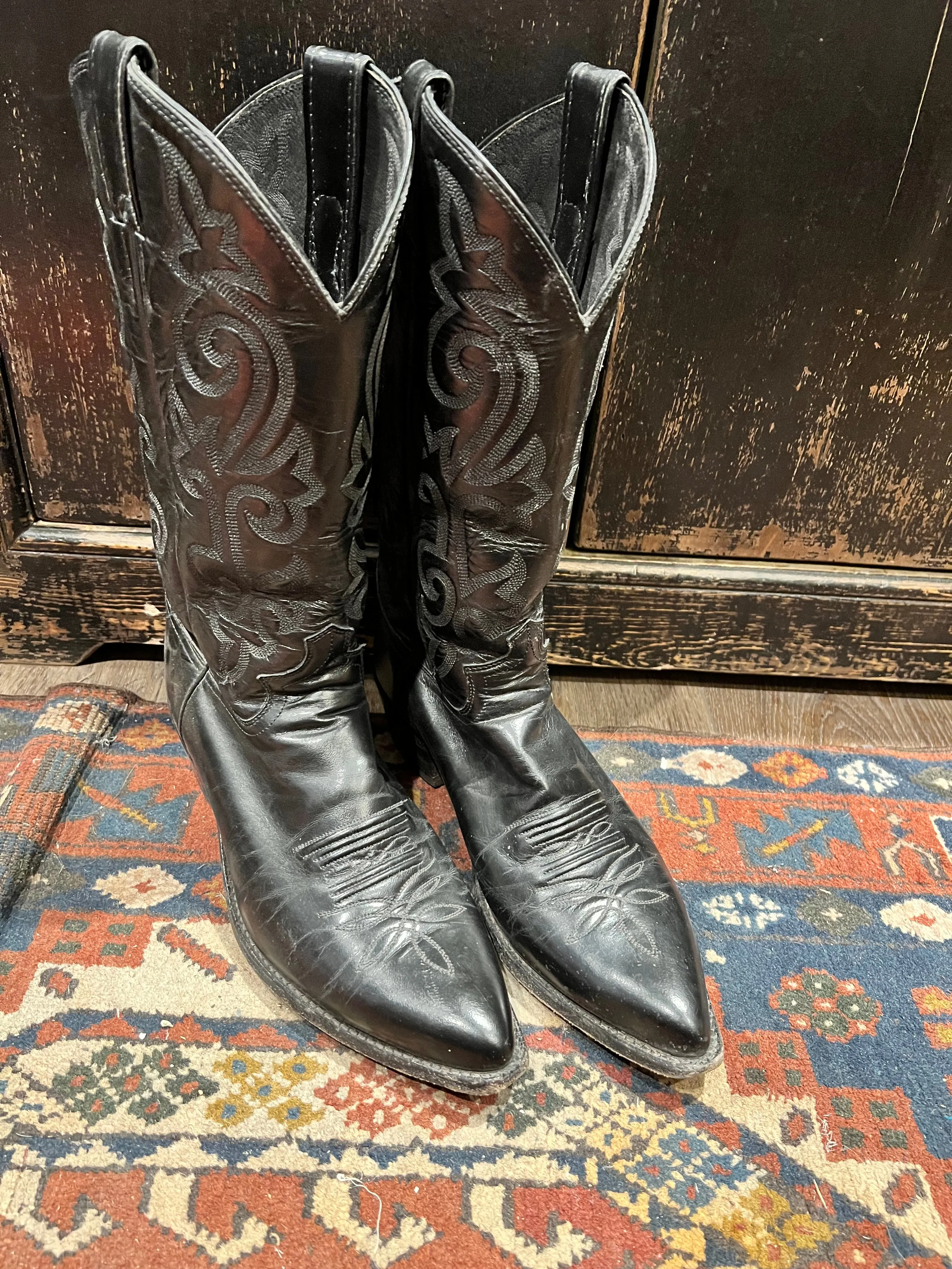 Justin Cowboy Boots sold by Cave and Post