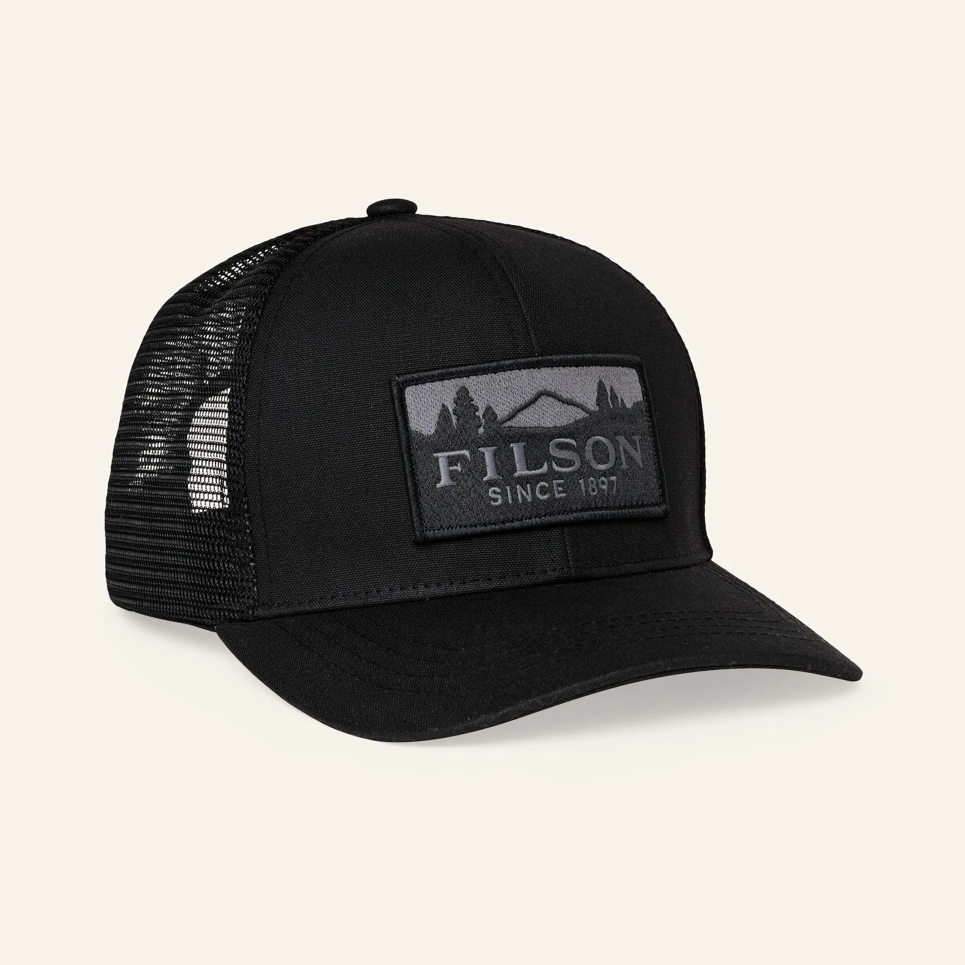 FILSON MESH LOGGER CAP - BLACK sold by Cave and Post