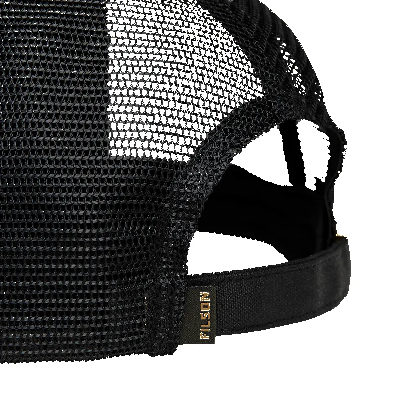 FILSON MESH LOGGER CAP - BLACK sold by Cave and Post product image thumbnail 3