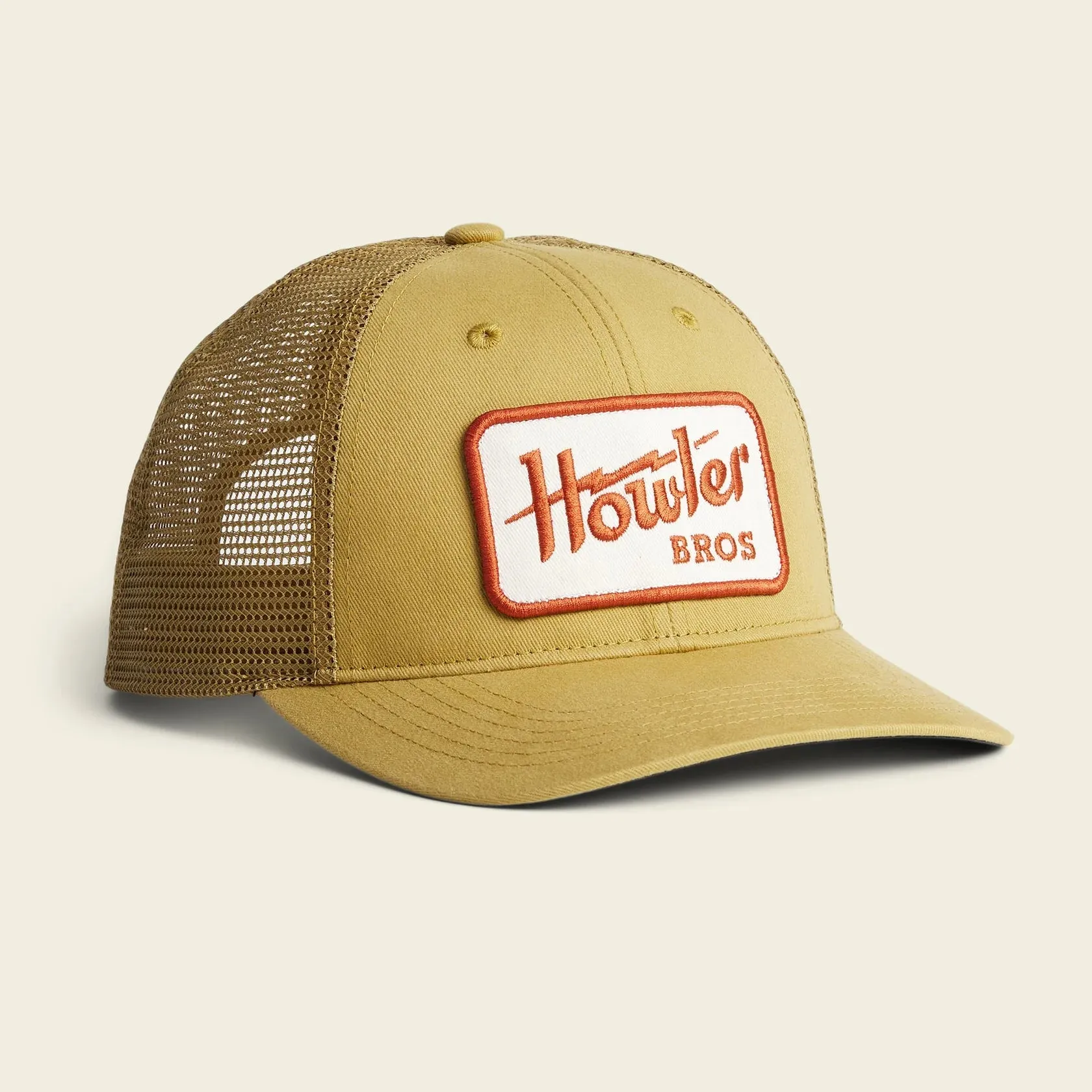 Howler Electric Standard Hat - Old Gold sold by Cave and Post