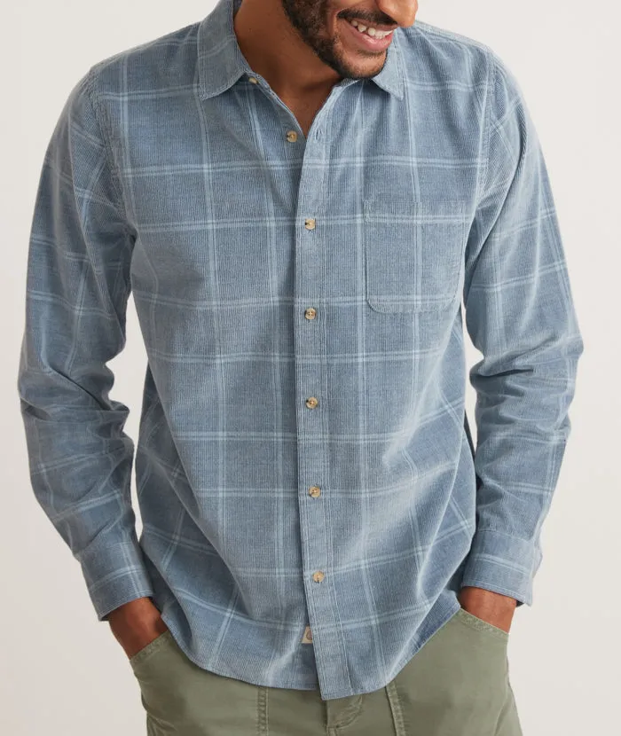 Lightweight Plaid Cord Shirt sold by Cave and Post product image thumbnail 2