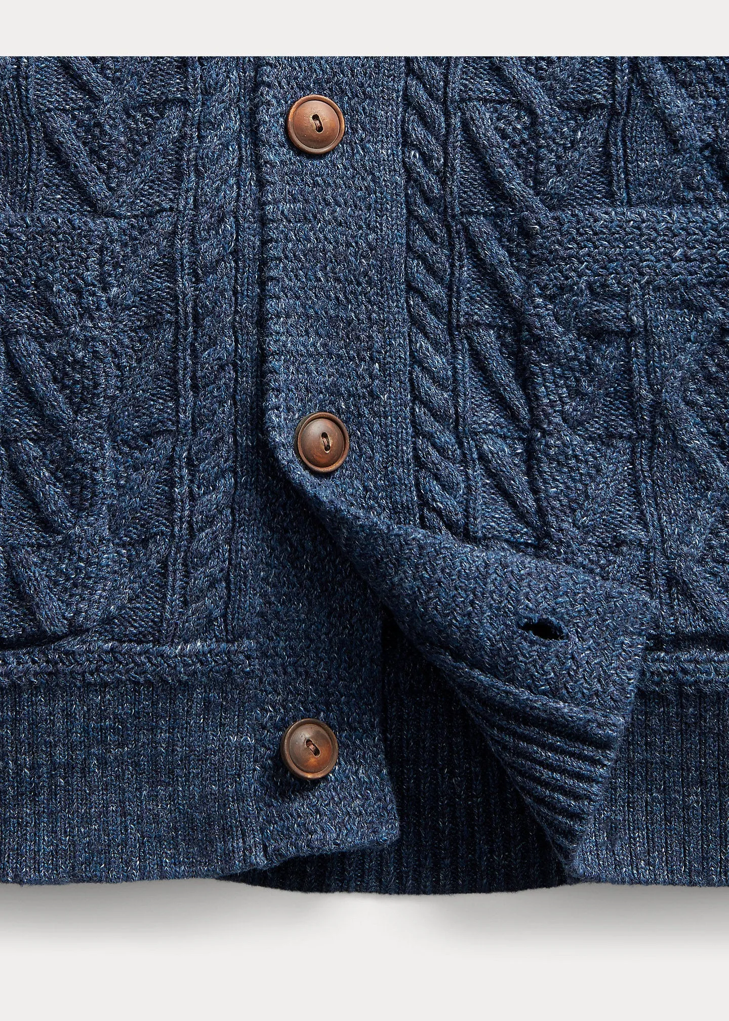 RRL Aran-Knit Cotton Cardigan sold by Cave and Post product image thumbnail 4