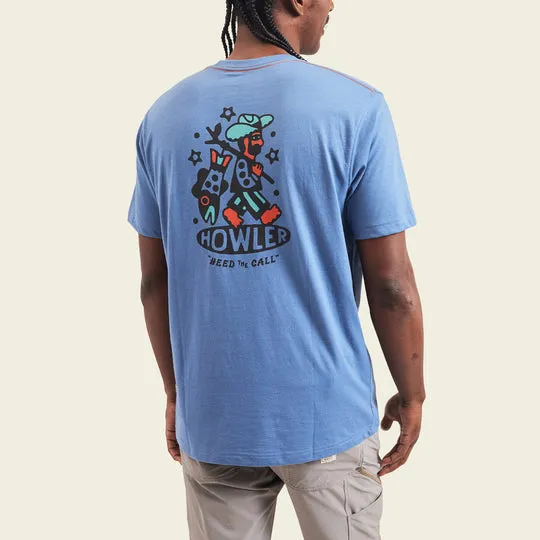 Travelin' Light Pocket T-Shirt - Blue Mirage sold by Cave and Post product image thumbnail 4