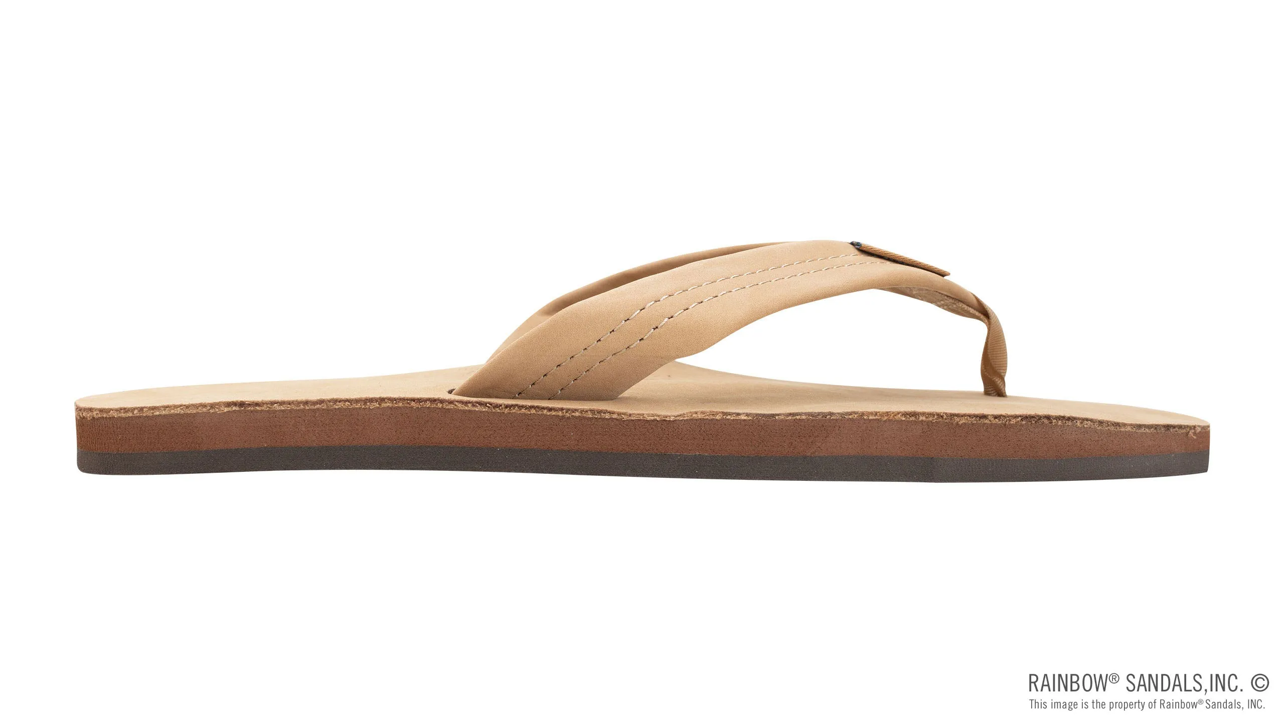 Single Layer Premier Leather with Arch Support 1" Strap - Sierra Brown sold by Cave and Post product image thumbnail 4