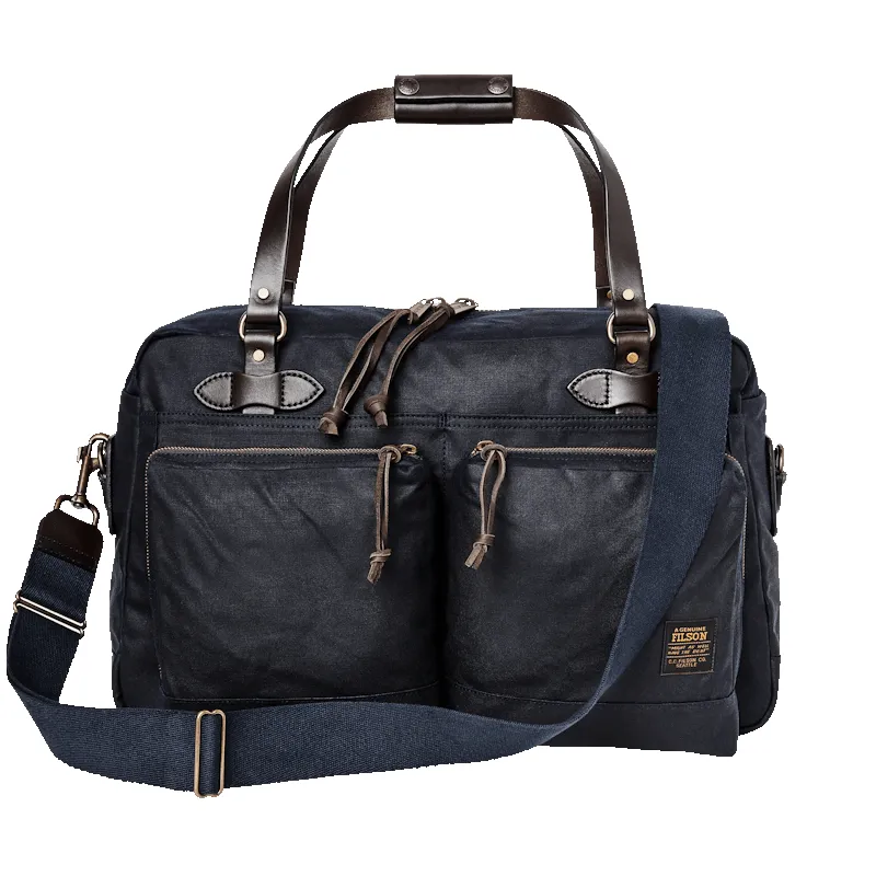 48 HOUR TIN CLOTH DUFFLE BAG - NAVY sold by Cave and Post