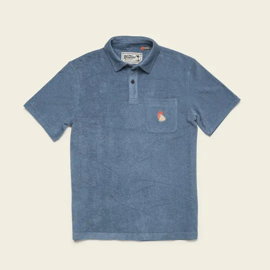 Plusherman Terry Polo - Blue Mirage sold by Cave and Post