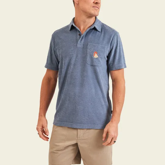 Plusherman Terry Polo - Blue Mirage sold by Cave and Post product image thumbnail 4
