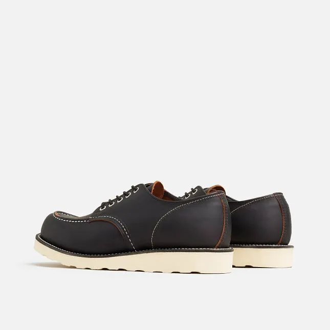 MEN'S OXFORD IN BLACK PRAIRIE LEATHER sold by Cave and Post product image thumbnail 4