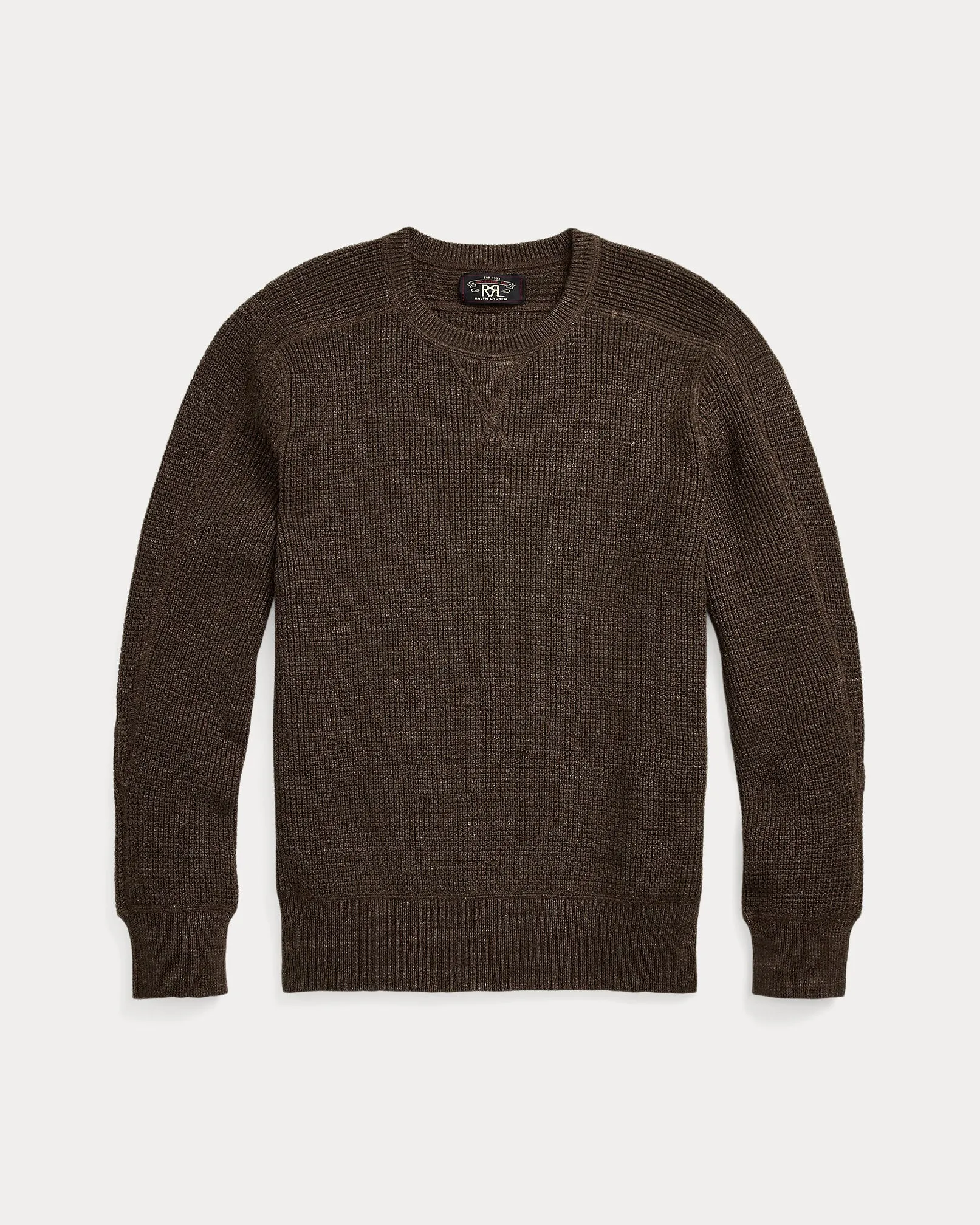 RRL Waffle-Knit Cotton-Wool Sweater sold by Cave and Post