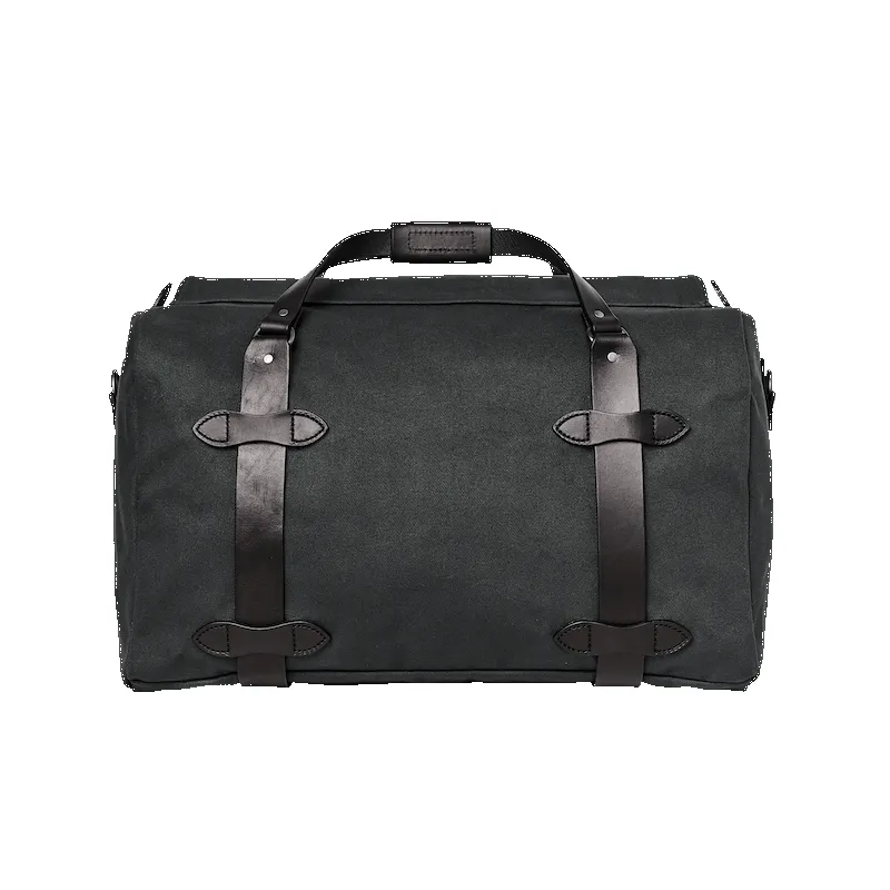 MEDIUM RUGGED TWILL DUFFLE BAG - FADED BLACK sold by Cave and Post product image thumbnail 4
