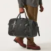 MEDIUM RUGGED TWILL DUFFLE BAG - FADED BLACK sold by Cave and Post