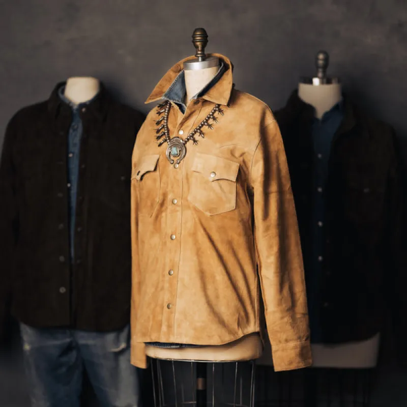 Roughout Shirt - Camel sold by Cave and Post