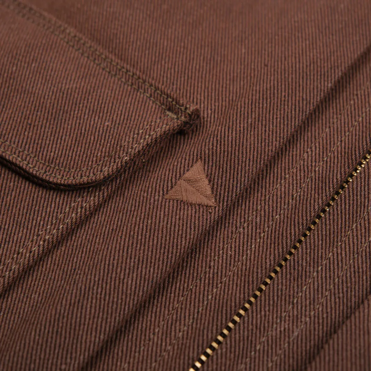 FARO JACKET BROWN DENIM sold by Cave and Post product image thumbnail 5