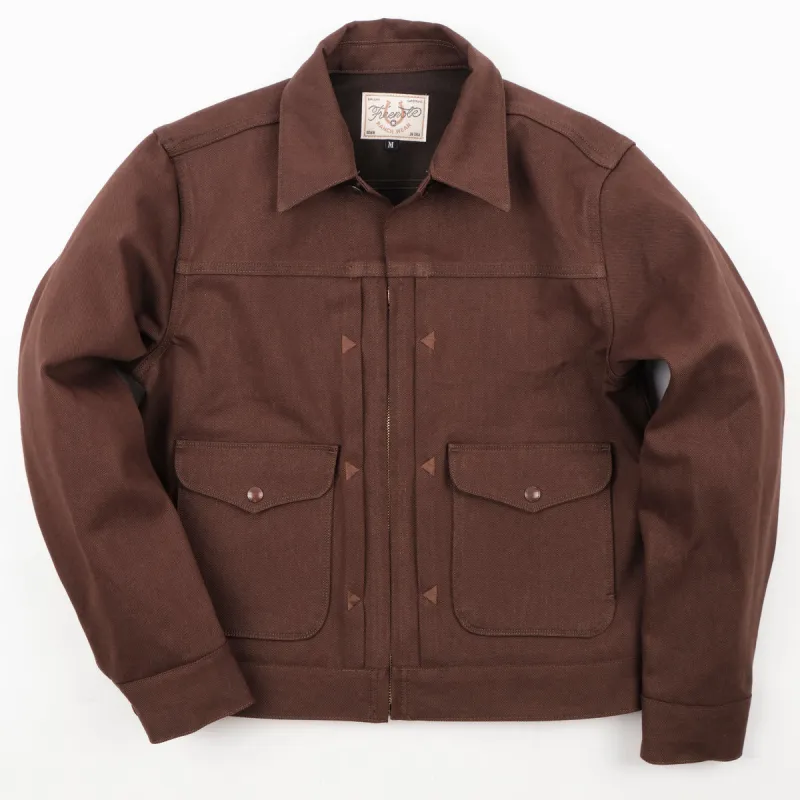 FARO JACKET BROWN DENIM sold by Cave and Post
