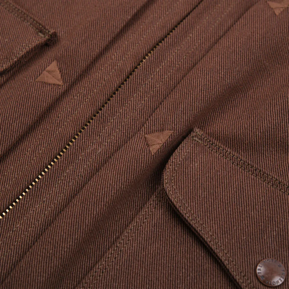 FARO JACKET BROWN DENIM sold by Cave and Post product image thumbnail 3