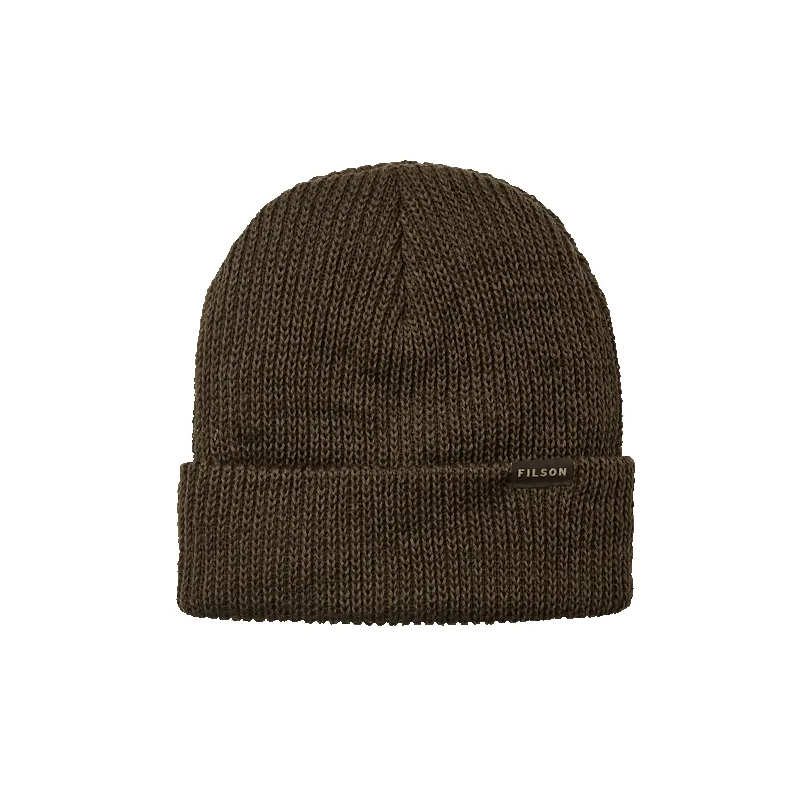 WOOL WATCH CAP - OTTER GREEN sold by Cave and Post