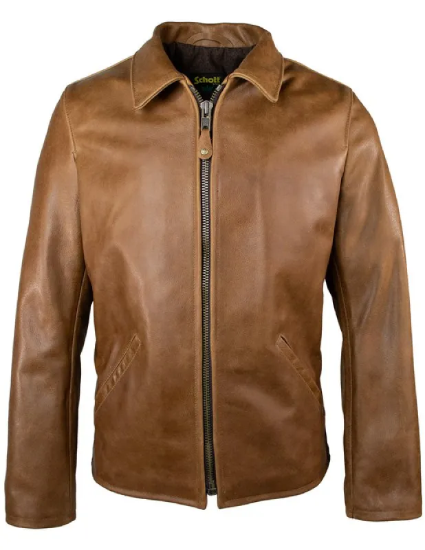 Schott Men's Waxy Buffalo Leather Sunset Jacket sold by Cave and Post