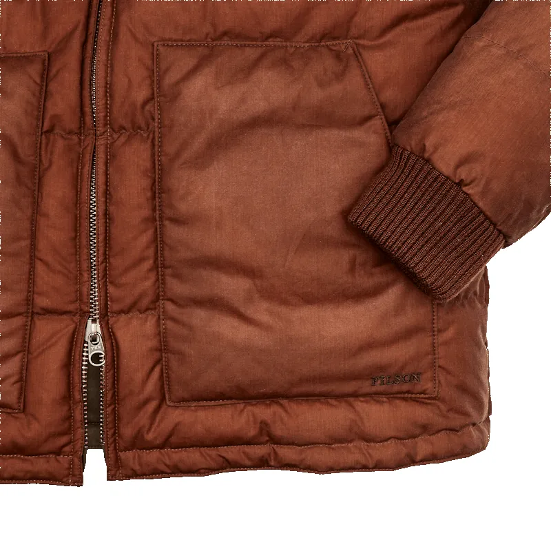 Women's Waxed Down Jacket - Madder Root sold by Cave and Post product image thumbnail 5