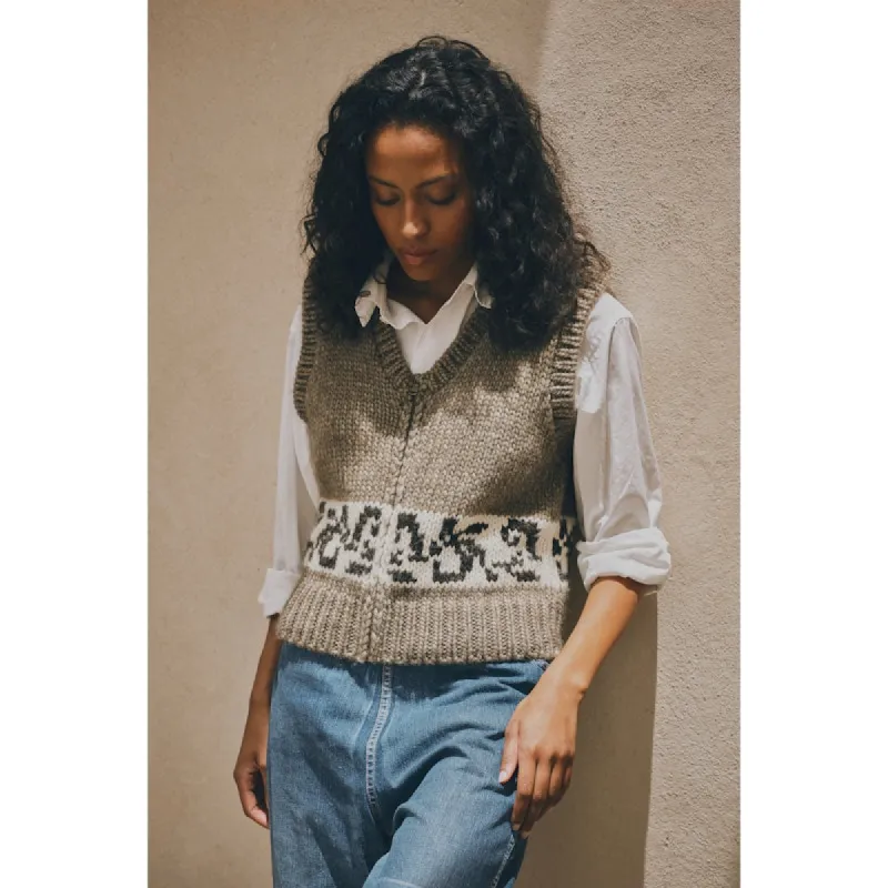 Women's Wool Vest sold by Cave and Post