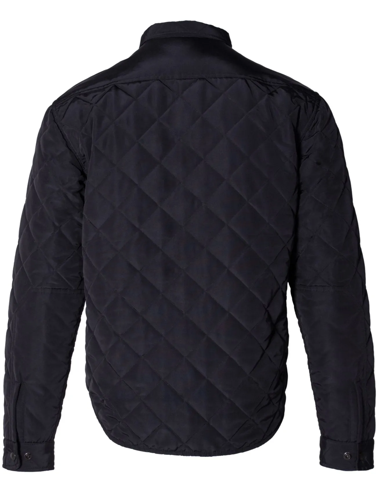 Down-filled Quilted Shirt Jacket - Black sold by Cave and Post product image thumbnail 3