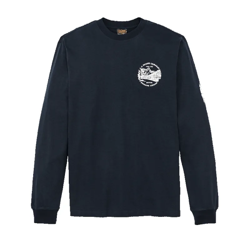 LONG SLEEVE PIONEER GRAPHIC T-SHIRT sold by Cave and Post