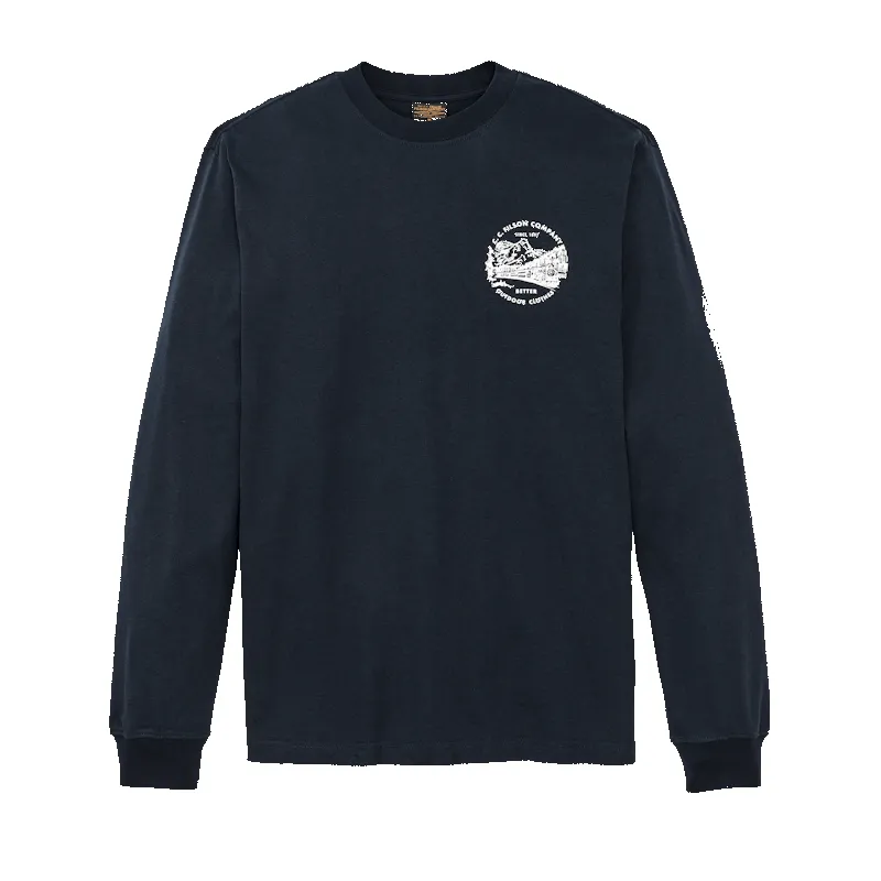 LONG SLEEVE PIONEER GRAPHIC T-SHIRT sold by Cave and Post